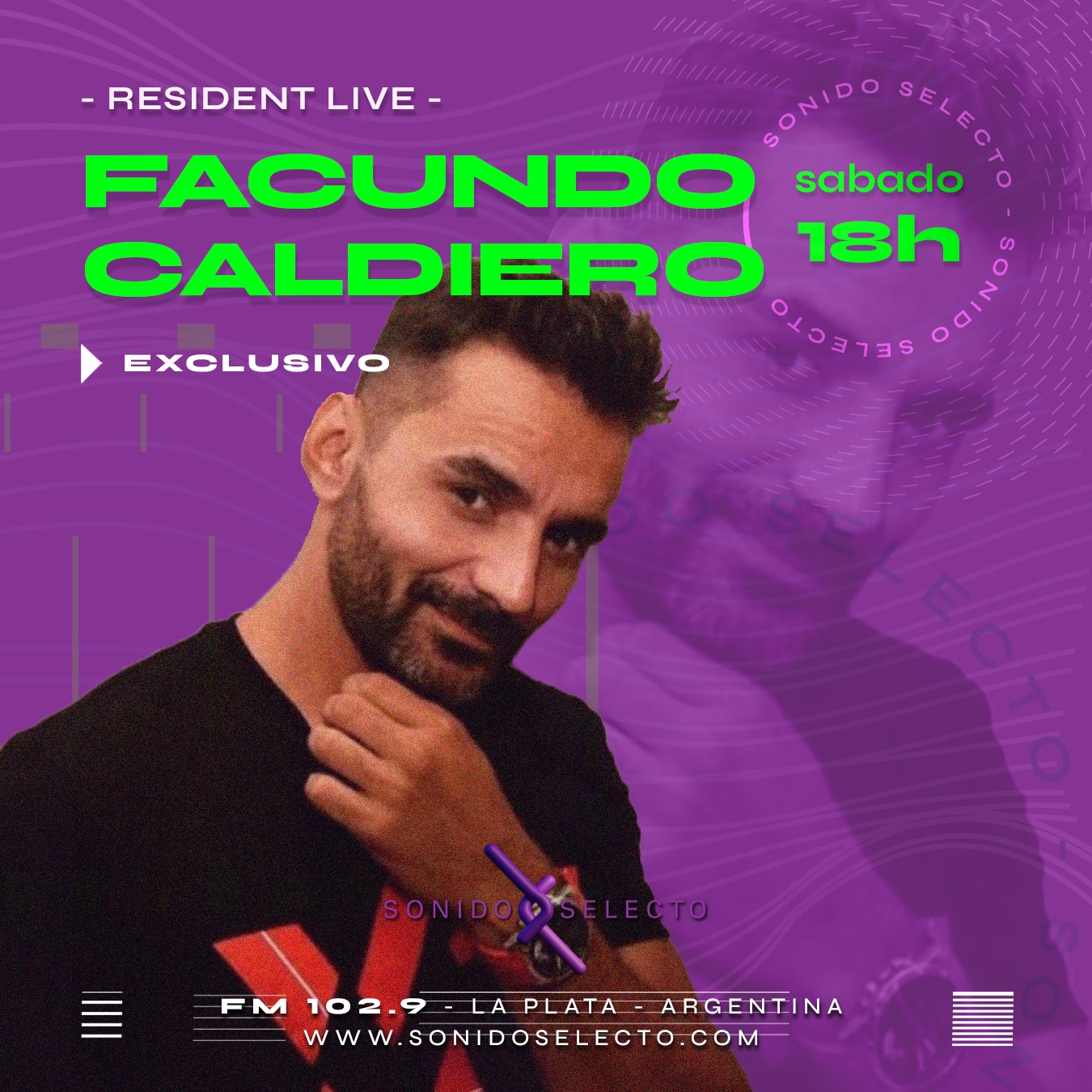 Resident Live - Facu Caldiero